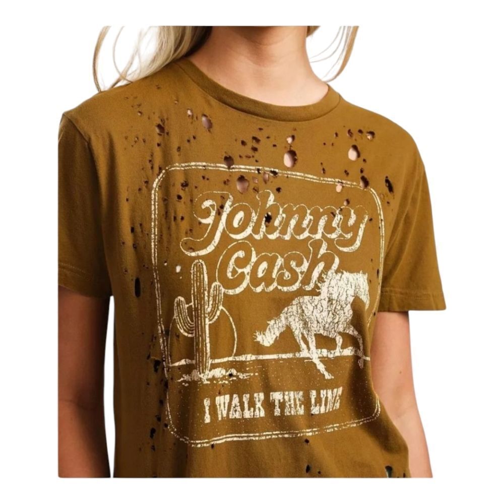 NWT Johnny Cash I Walk The Line T-Shirt Size Medium
